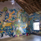 Image for article titled Japanese artists create stunning mud paintings on this Indian school’s walls—then wipe them off